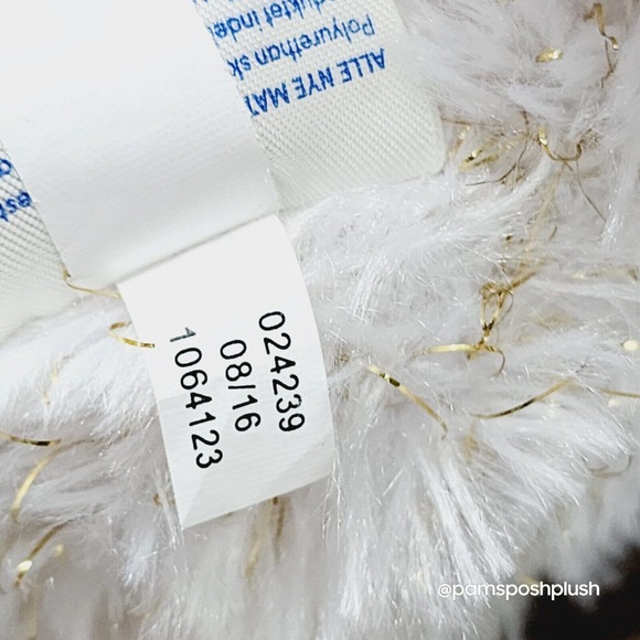 Build A Bear Gold Glisten Reindeer Merry Mission Light Up Antlers Collar 2016 - Picture 6 of 15